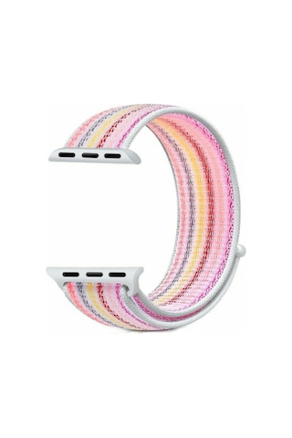 Apple Uyumlu Watch 42 MM Kordon Spor Loop Cırtlı 42 MM Kayış Seri 1-2-3