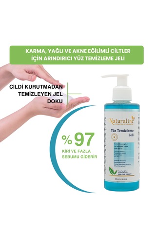 Naturaline Yüz Temizleme Jeli 200 ML