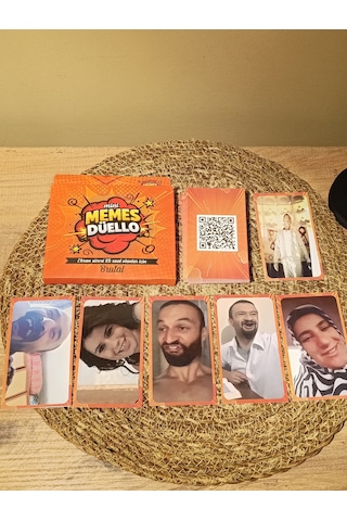Memes Bulmaca Kutu Oyunu Brutal - Kese Hediyeli - Eğlenceli Grup & Parti Oyunu