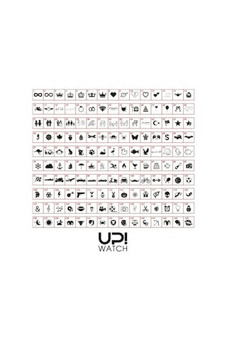 Upwatch İsim Yazılabilir Edge Mini Black Kadın Kol Saati