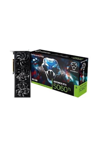 Gainward RTX 5060 TI Python III NE7506T019T1-GB2061T 128 Bit GDDR7 16 GB Ekran Kartı