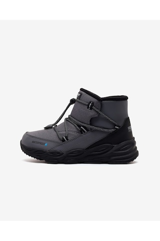 Skechers Turbo Tread-storm Glider Çocuk Bot 406385l-ccbk Gri