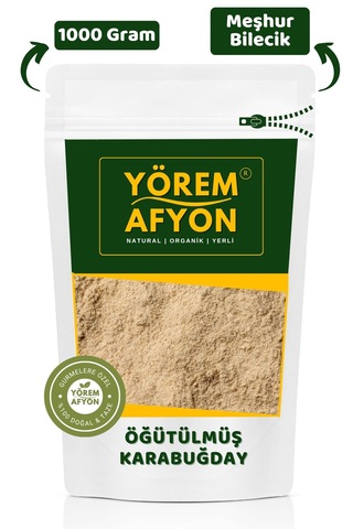 Yörem Afyon Bilecik Yöresinden Sağlıklı Tariflerin Vazgeçilmezi Yüksek Lifli Karabuğday Unu, Greçka 1000gr.