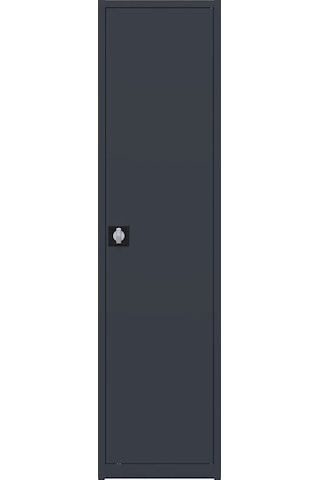 Çelik Dosya Dolabı Metal Dolap Ofis Dolapları Arşiv , Garaj , Bahçe , Kiler , Balkon 50x60x195 Koyu Gri / Koyu Gri