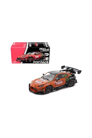 Pop Race Pandem Toyota Gr86 Daigo Saito Fdj 2022 Tmar 1:64 Diecast Model Araba Pr64-265 Kırmızı