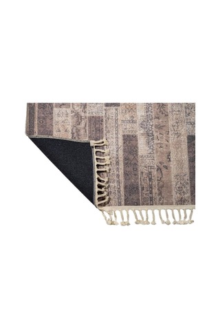 Tr Borovnica Bej Patchwork Modern Geometrik Etnik Desenli Boho Makinada Yıkanabilir Hafif Hav Toz Vermez Leke Tutmaz Ka Diğer