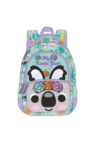 Muggle 3 Bölmeli Koala Okul Sırt Çantası Mu-9102