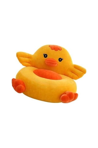 Flybuy Çocuk Koltuğu Bosphorusboutique Sarı Ördek Koltuğu, Karikatür Kanepe, Hayvan Tasarımı, Çok Renkli, 6-8 Yaş Çocuklar İçin Çok Renkli