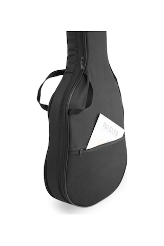 Profesyonel Su Geçirmez, 20 Mm Pedli Soft Case Akustik Gitar Kılıfı - Ahşap Pena Kolye Hediye