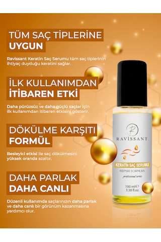 Ravissant Keratin Saç Serumu 100 ML