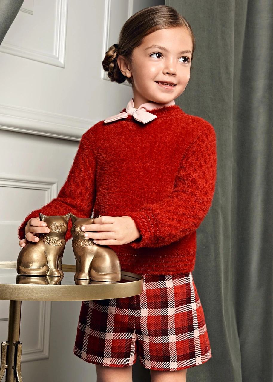 Mayoral Abel&lula Kız Çocuk Kazak Kırmızı