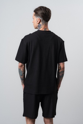 Respire Erkek Countryman Nakışlı Regular Fit T-shirt Siyah