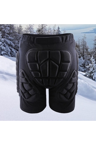 Kayak Snowboard Paten Unisex Koruyucu Kalça Pantolon