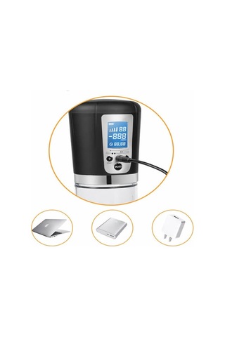 River World Tam Otomatik 4 Titreşimi Ve Led Ekranı Olan Usb Şarjlı Pe Nis Pompası