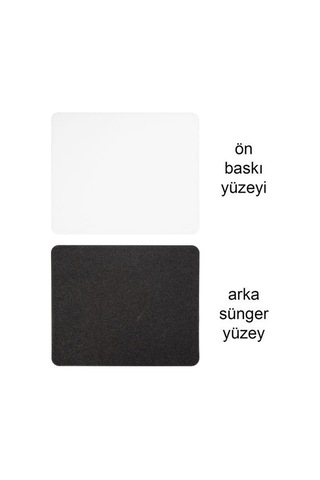 Sublimasyon Dikdörtgen Mouse Pad 17x21 Cm- 2 Mm