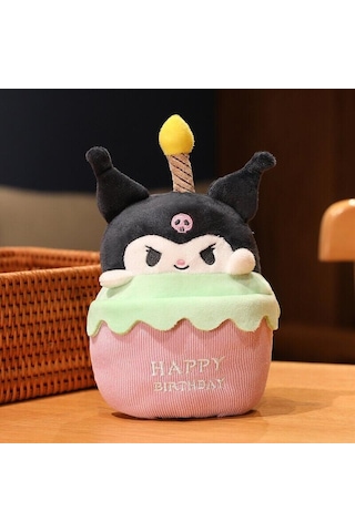 Sanrio My Melody Cinnamoroll Müzikli Peluş Oyuncak Kız Doğum Günü Hediyesi 20 Cm 001