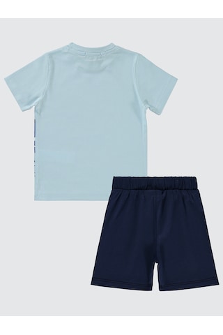 Civil Boys Erkek Çocuk Pijama Takımı 2-5 Yaş Buz Mavi Buz Mavi
