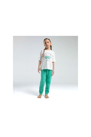 Rolypoly Roly Poly 2'li Pijama Takımı Rp3614 Beyaz-mint Beyaz- mint