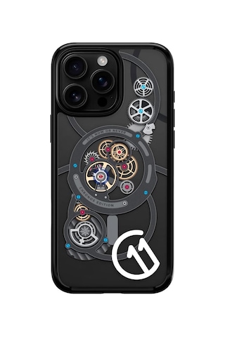 Spigen İphone 16 Pro İle Uyumlu Kılıf Ultra Hybrid T Kamera Buton Korumalı Magfit Magsafe Özellikli C11 Chronos