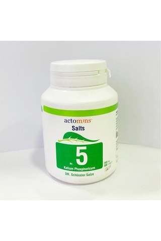 Schüssler Tuzları No5 Kaliumphosporicumd6-400 Tablet- 01-2027 Schüssler Tuzları No5 Kaliumphosporicumd6-400 Tablet- 01-2027