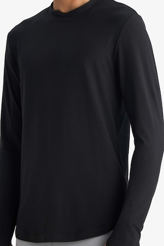 Defacto Defactofit Slim Fit Dar Kesim Dik Yaka Sporcu Uzun Kollu Body F2422ax25wnbk81 Siyah