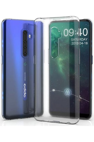 Oppo Reno 2Z Ultra Ince Esnek Seffaf Süper Silikon Kilif 424795429