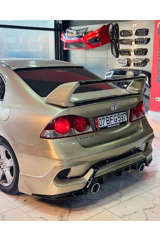 Honda Fd6 Nks Arka Tampon---fibersan Tuning