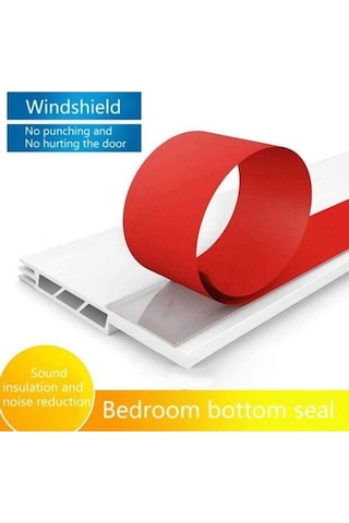 Novahub Kahverengi Kapı Altı Sızdırmazlık Şeridi, Ses Yalıtımlı, Kalın Boşluk İzolatör 1 M