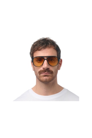 Okkia Alessio Unisex Güneş Gözlüğüsiyah / Lens : Sarı Siyah