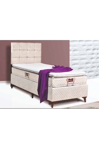 Kdl Karaca Serisi Tek Kişilik Yatak Baza Seti 90 x 190