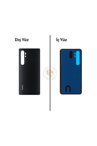 Xiaomi Mi Note 10 Lite Gece Yarısı Siyahı Uyumlu Arka Kapak Siyah
