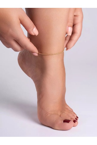 Lucente 925 Ayar Gümüş Bileklik Zincir 240716986 Altın