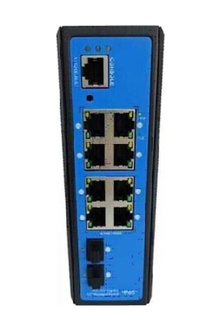 8 10/100/1000m Rj45 Port +2 1000m Rj45 Port Umanaged Industrıal Poe Swıtch Pn:ent/8g2sfp