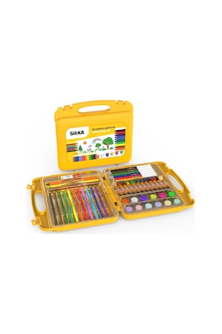 Silka Okul Boyama Çantası Seti Art.1206