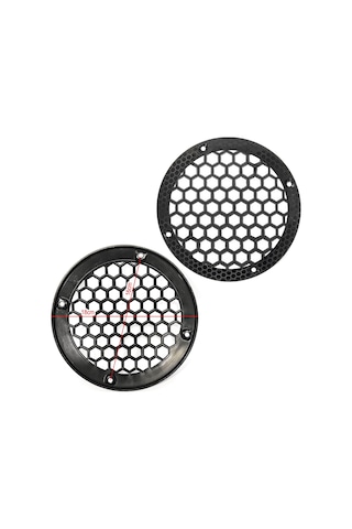 HOPARLÖR KAPAK 16CM SİYAH PLASTİK (2 ADET)