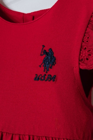 U.s. Polo Assn. Kız Bebek Kırmızı Elbise Kırmızı