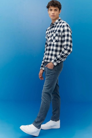 Lee Erkek Jean Pantolon Koyu Gri L707ptfl L707 Daren Regular Straight 24kmc8000435 Mc80083 Koyu Gri