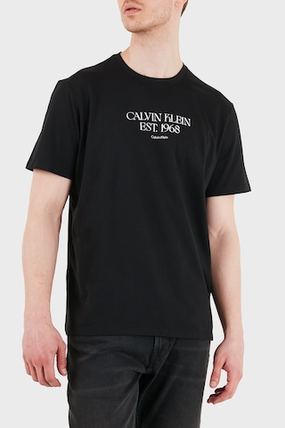 Calvin Klein Erkek T Shirt Lv14rf804g Ub1 Siyah