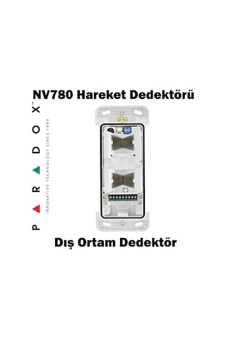 Paradox Kablosuz İç/Dış Ortam Perde Tipi Pet Hareket Dedektörü