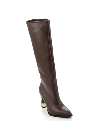 Bambi Kahve Kadın Çizme K03565090609 Kahve