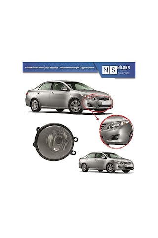 Toyota Corolla 2007-2011 Sol Sis Lambası