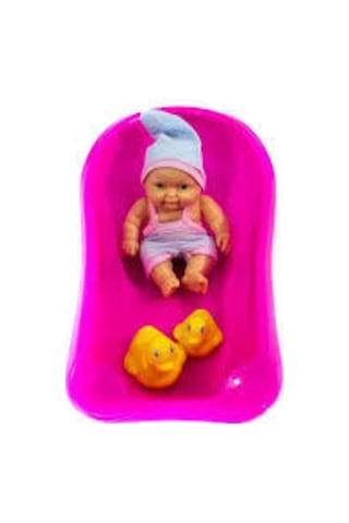 Banyo Zamanı Küvetli Bebek