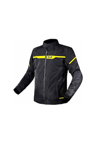 Ls2 Riva Mont Siyah - Neon Sarı