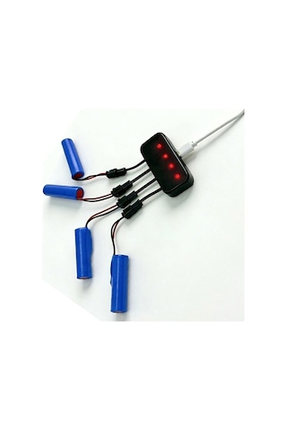 Powermaster Pm-29140 4in1 Sm-2p Soket 3.7v Lityum Pil Usb Splitter Şarj Aleti