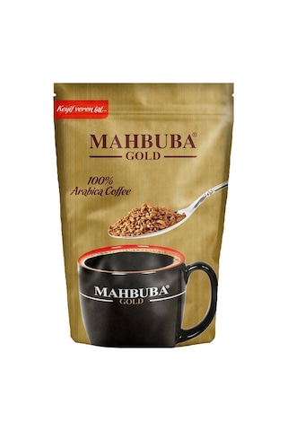Mahbuba Çözünebilir %100 Arabica Gold Kahve Tam Kıvamında 200gr Granül