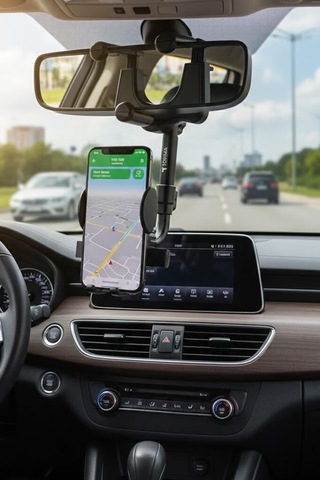 Özel Seri Telefon Tutucu Jx034 Siyah Taşıyıcı Sürücü Eşyası Oto Aparatı