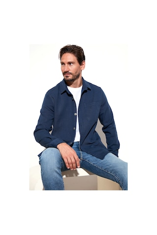 Buratti Pamuklu Tek Cepli Regular Fit Erkek Gömlek Cf25W129140 Lacivert