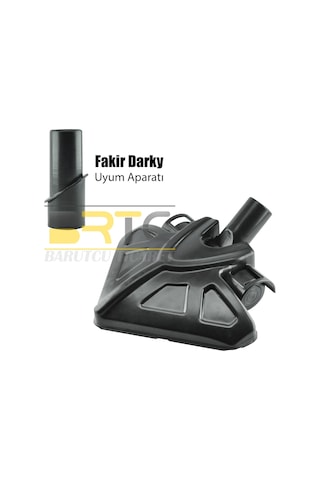 Fakir Darky - Starky Dikey Süpürge Üçgen Emici Başlık - Siyah
