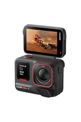 Ace Pro 2 Xplorer Bundle 8k Aksiyon Kamera Siyah Tek Batarya Deklanşör Düğmeli Tutma Aparatlı Set