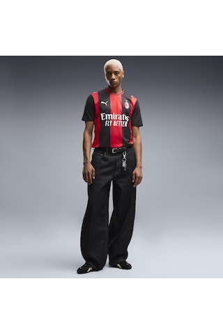 Puma Ac Milan 26/27 İç Saha Erkek Siyah Futbol Forma 78412101